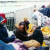 Chrissy & Mike camping out for George Strait tickets at Soldier Field March 1998