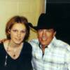 Chrissy & George Strait Jan. 2003