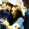 Chrissy at George Strait concert 1998