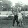 Chrissy's Mom as a little girl on same swing