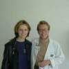 Chrissy with Rush Copley Nurse Leslie Barna March 20, 2003