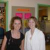 Chrissy with Children's Memorial Neuro-Nurse, Amy, June 25, 2003